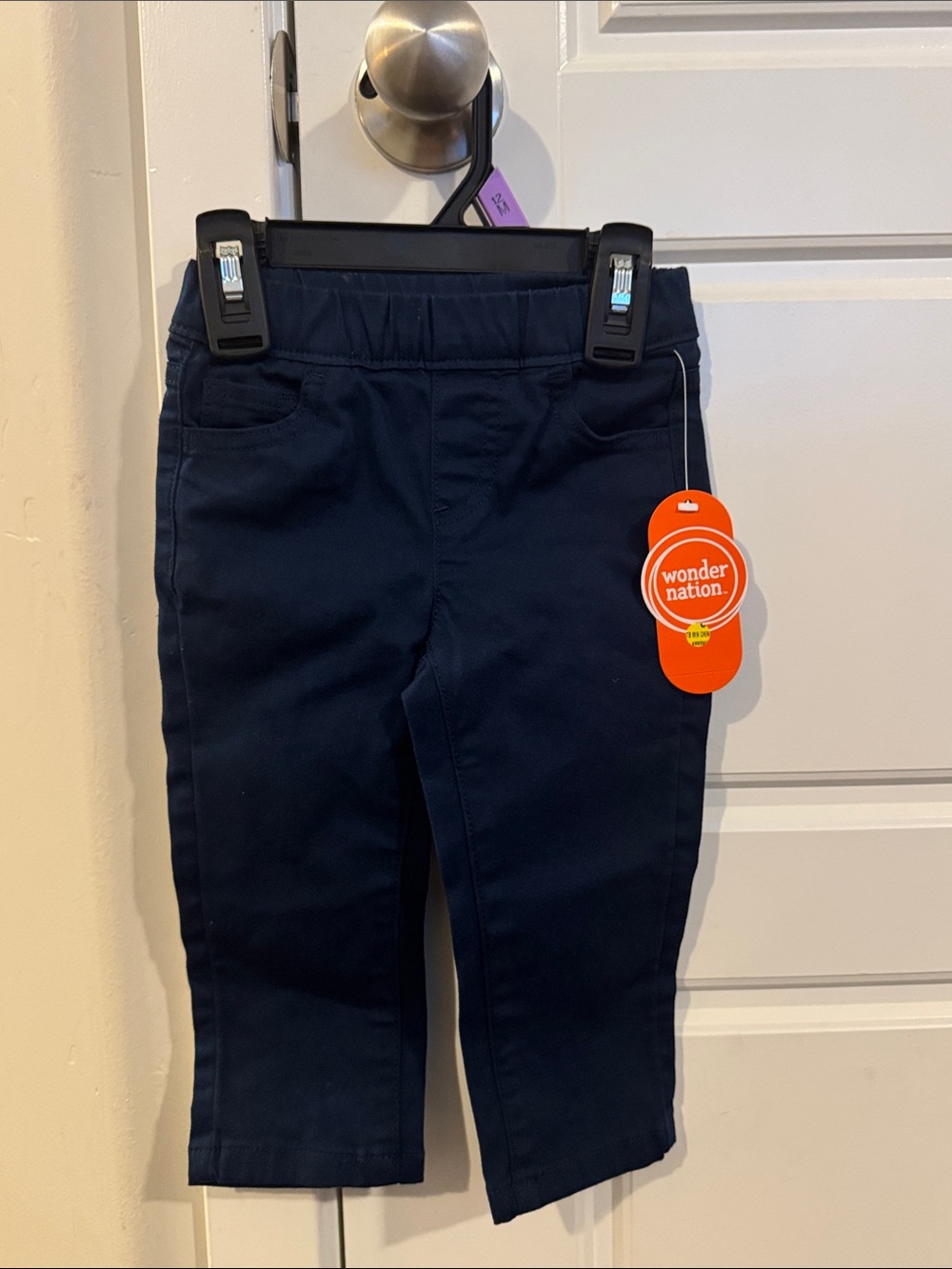 wonder nation Navy Pull-On Casual Kids Pants